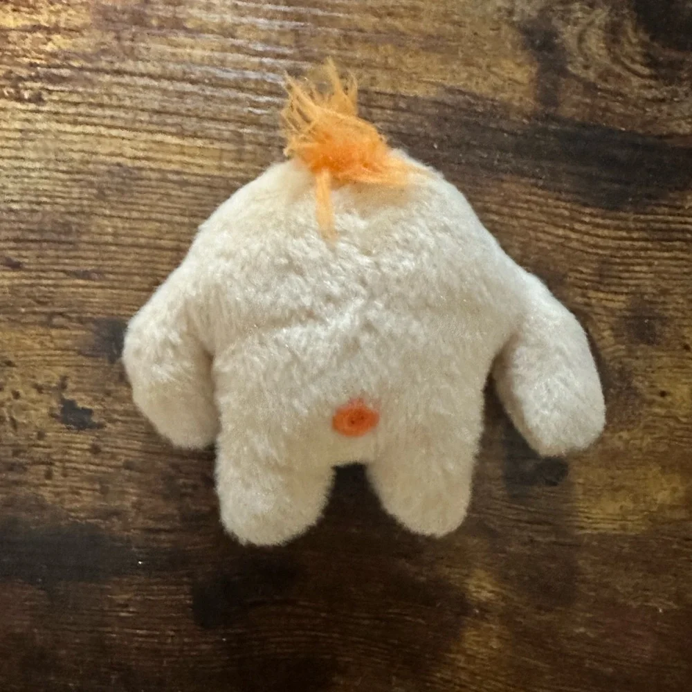 Fuggler Baby Fugg Plush Monster Toy with Orange Hair - Picture 2 of 2